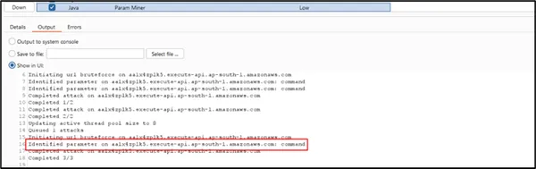 Command Parameter Found